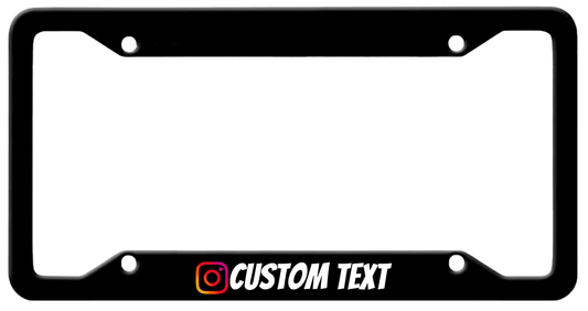 Custom Instagram Plate Frame